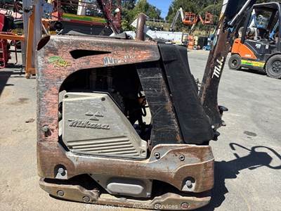 2018 Multiquip Mikasa MVH408DZ Reversible Vibratory Plate Compactor Hatz bidadoo