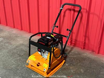Pabreak C90 Walk-Behind Vibratory Plate Compactor 196cc Gas Engine bidadoo -New
