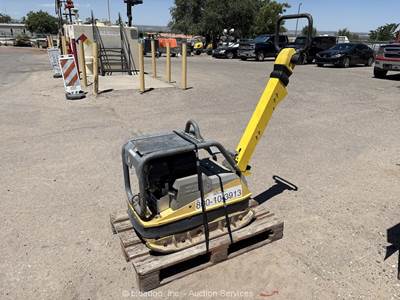 2016 Wacker BPU4045A Walk-Behind Vibratory Plate Compactor Honda GX270 bidadoo