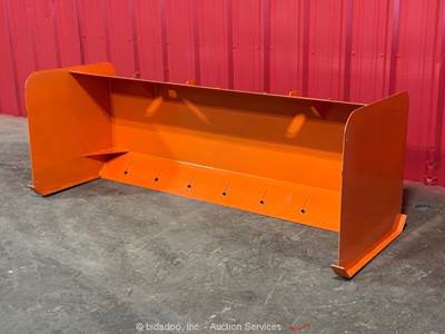 2026 Pabreak SL360 84" Skid Steer Snow Shovel Plow Blade Attachment bidadoo -New