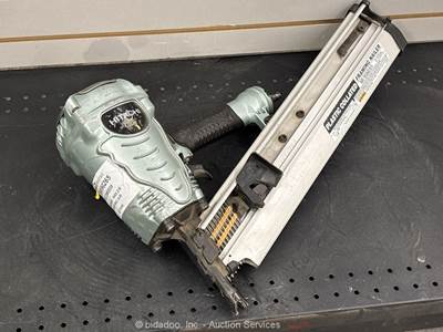 2000 Hitachi NR90AE Pneumatic Framing Nailer Gun Air Power Hand Tool bidadoo
