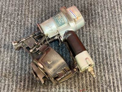 Hitachi NV 35AB2 Pneumatic Air Coil Nailer Hand Held Gun Power Tool bidadoo