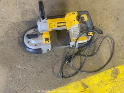2017 Dewalt DWM120 5" Deep Cut Portable Electric Hand Held Band Saw Tool bidadoo