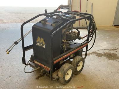 2022 Mi-T-M HSP-3504-3MG Portable 3500 PSI Pressure Washer Hot Water bidadoo