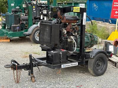2014 Baker BP44LS-CY360T 4" Towable Water Pump Trailer Yanmar Diesel bidadoo