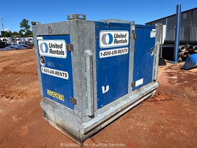 2014 BBA 1D812 Industrial Water Pump Enclosed Portable United bidadoo -Repair