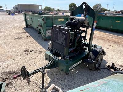 Cornell 4NNTRPQSF Towable Water Pump Cummins Diesel S/A Trailer -Parts/Repair