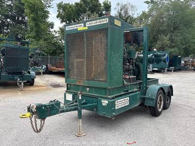 2017 Cornell 8NHTHR-6135 T/A 8" Portable Water Pump Trailer John Deere bidadoo