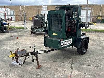 2015 Magnum MTP4000DZV  4" S/A Portable Towable Water Pump Deutz bidadoo -Repair
