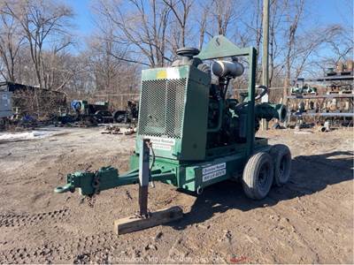 2011 Pioneer PP108S17L716090 Towable Water Pump Deere Diesel bidadoo -Repair