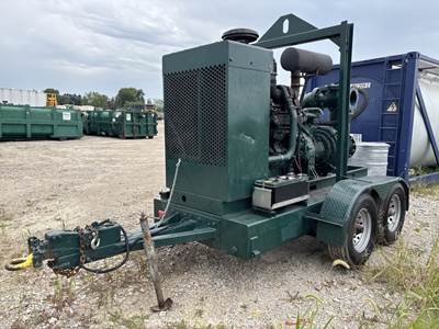 2011 Pioneer PP108S17L716090 Towable Diesel Water Pump Trailer T/A bidadoo