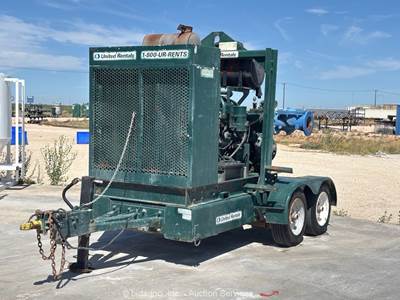 2015 Pioneer PP128S22L71-6135 T/A Towable Water Pump Trailer Deere -Parts/Repair