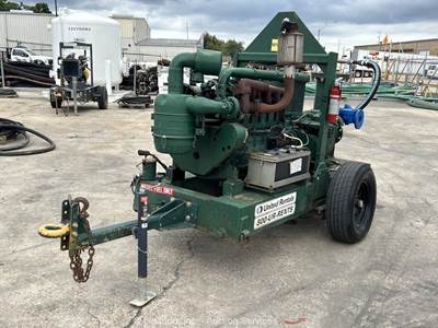 2008 Pioneer PP63C17 Towable 6"x3" Water Pump Diesel Deutz bidadoo -Repair
