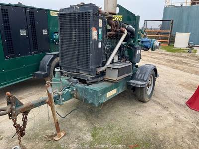 2015 Pioneer PP66S14L716068 Towable 6"x6" Water Pump John Deere -Parts/Repair