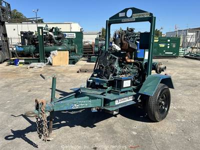 2018 Thompson Pump 4JSVM-DYST-3TNVF-M Towable Water Pump Yanmar -Parts/Repair