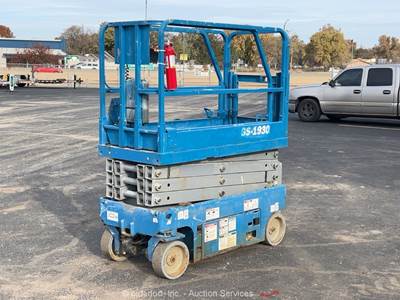 2019 Genie GS-1930 19' Electric Scissor Lift Man Aerial Platform Manlift bidadoo