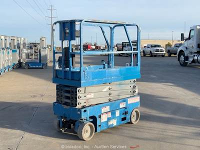 2017 Genie GS-1930 19' Electric Scissor Lift Man Aerial Platform -Parts/Repair