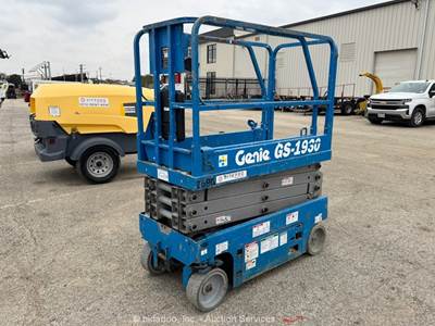 2017 Genie GS-1930 19' Electric Scissor Lift Man Aerial Platform Manlift bidadoo