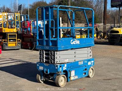 2019 Genie GS-1930 19' Electric Scissor Lift Man Aerial Platform Manlift bidadoo