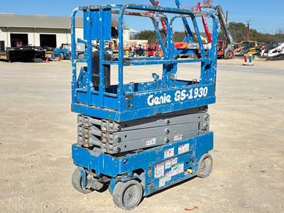 2018 Genie GS-1930 19' Electric Scissor Lift Man Aerial Platform -Parts/Repair