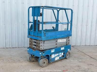 2018 Genie GS-1930 19' Electric Scissor Lift Man Aerial Platform bidadoo -Repair