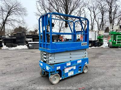 2015 Genie GS-1930 19' Electric Scissor Lift Man Aerial Platform 24v bidadoo
