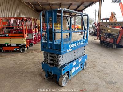 2016 Genie GS-1930 19’ Electric Scissor Lift Man Aerial Platform 24V bidadoo