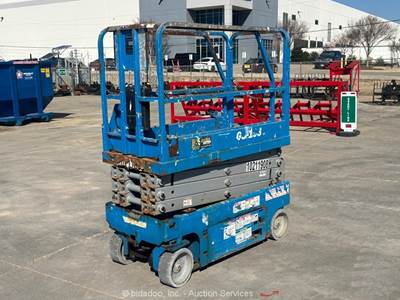 2017 Genie GS-1930 19’ Electric Scissor Lift Man Aerial Platform -Parts/Repair