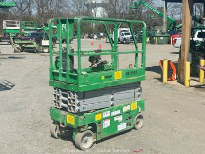 2016 Genie GS-1930 19' Electric Scissor Lift Man Aerial Platform Manlift bidadoo