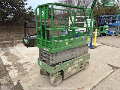 2016 Genie GS-1930 19' Electric Scissor Lift Man Aerial Platform Manlift bidadoo