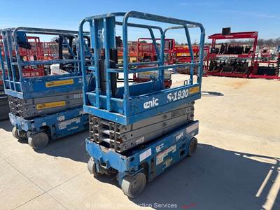 2016 Genie GS-1930 19’ Electric Scissor Lift Man Aerial Platform -Parts/Repair