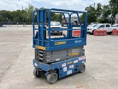 2018 Genie GS-1930 19' Electric Scissor Lift Man Aerial Platform -Parts/Repair