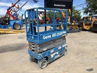 2018 Genie GS-1930 19' Electric Scissor Lift Man Aerial Platform -Parts/Repair