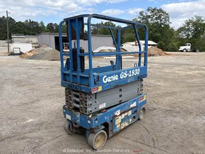 2019 Genie GS-1930 19' Electric Scissor Lift Man Aerial Platform Manlift bidadoo