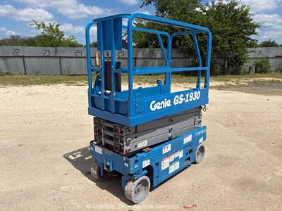 2016 Genie GS-1930 19' Electric Scissor Lift Man Aerial Platform Manlift bidadoo