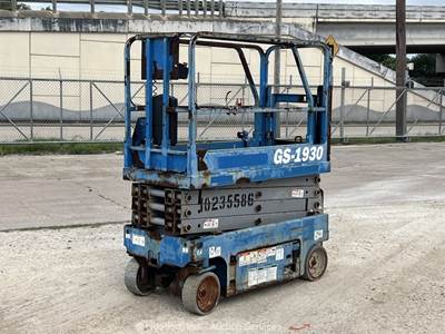2018 Genie GS-1930 19' Electric Scissor Lift Man Aerial Platform -Parts/Repair