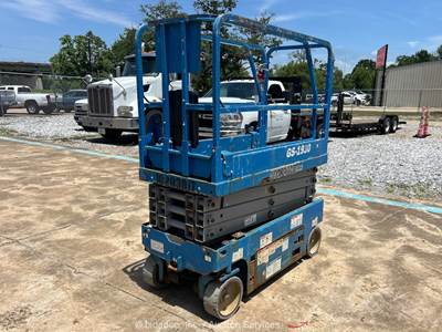 2019 Genie GS-1930 19' Electric Scissor Lift Mobile Aerial Work Platform bidadoo