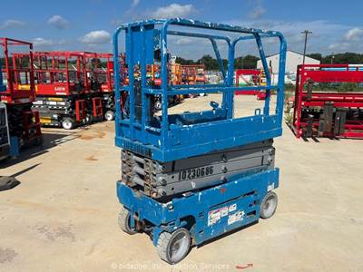 2017 Genie GS-1930 19’ Electric Scissor Lift Man Aerial Platform -Parts/Repair
