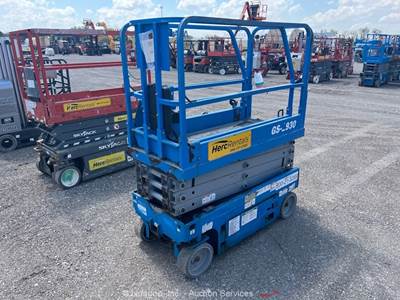 2018 Genie GS-1930 19' Electric Scissor Lift Man Aerial Platform bidadoo -Repair