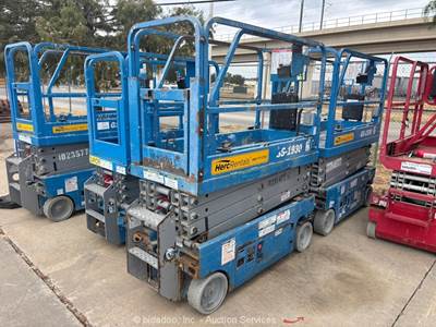 2018 Genie GS-1930 19' Electric Scissor Lift Man Aerial Platform -Parts/Repair