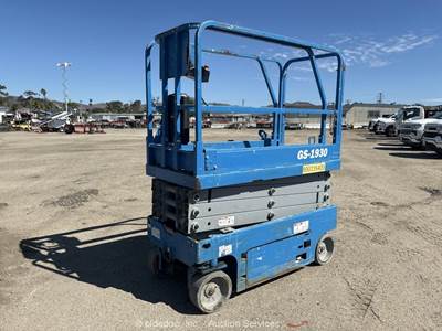 2018 Genie GS-1930 19' Electric Scissor Lift Man Aerial Platform bidadoo -Repair