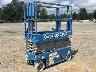 2017 Genie GS-1930 19' Electric Scissor Lift Man Aerial Work Platform bidadoo
