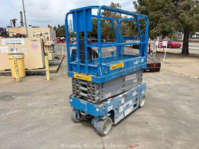 2019 Genie GS-1930 19’ Electric Scissor Lift Man Aerial Work bidadoo -Repair