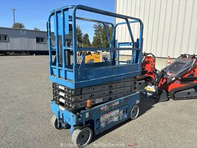 2005 Genie GS-1930 19' Electric Scissor Lift Man Aerial Platform Manlift bidadoo