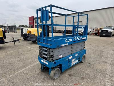 2016 Genie GS-2632 26' Electric Scissor Lift Man Aerial Platform Manlift bidadoo