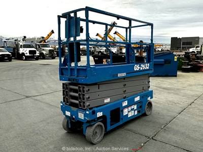 2017 Genie GS-2632 26' Electric Scissor Lift Man Aerial Platform -Parts/Repair