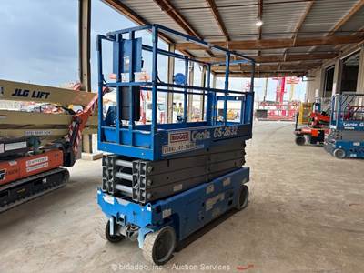 2014 Genie GS-2632 26’ Electric Scissor Lift Man Aerial Platform 24V bidadoo