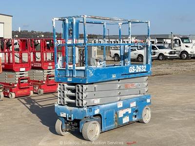 2017 Genie GS-2632 26’ Electric Scissor Lift Man Aerial Platform bidadoo -Repair