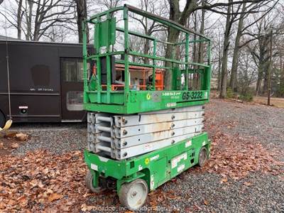 2015 Genie GS-3232 32' Electric Scissor Lift Man Aerial Platform bidadoo