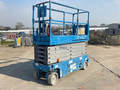 2017 Genie GS-3232 32' Electric Scissor Lift Man Aerial Platform bidadoo -Repair